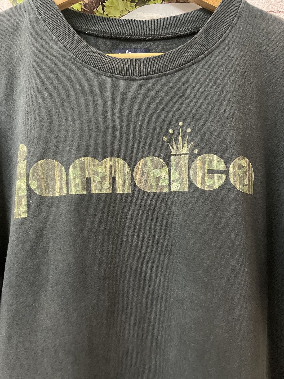 Stussy × Vintage VINTAGE SUN FADED STUSSY JAMAICA SPELLOUT VERY RARE Size US M / EU 48-50 / 2 - 2 Thumbnail
