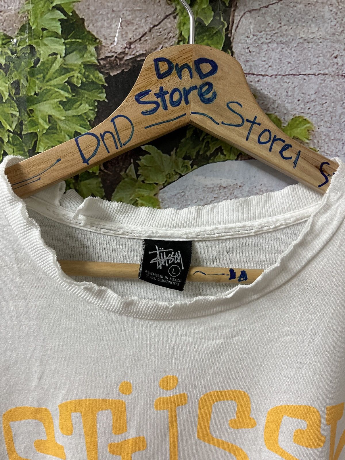 Stussy × Vintage VINTAGE STUSSY SKULL & BONES SOCIETY TEE VERY RARE Size US L / EU 52-54 / 3 - 6 Thumbnail