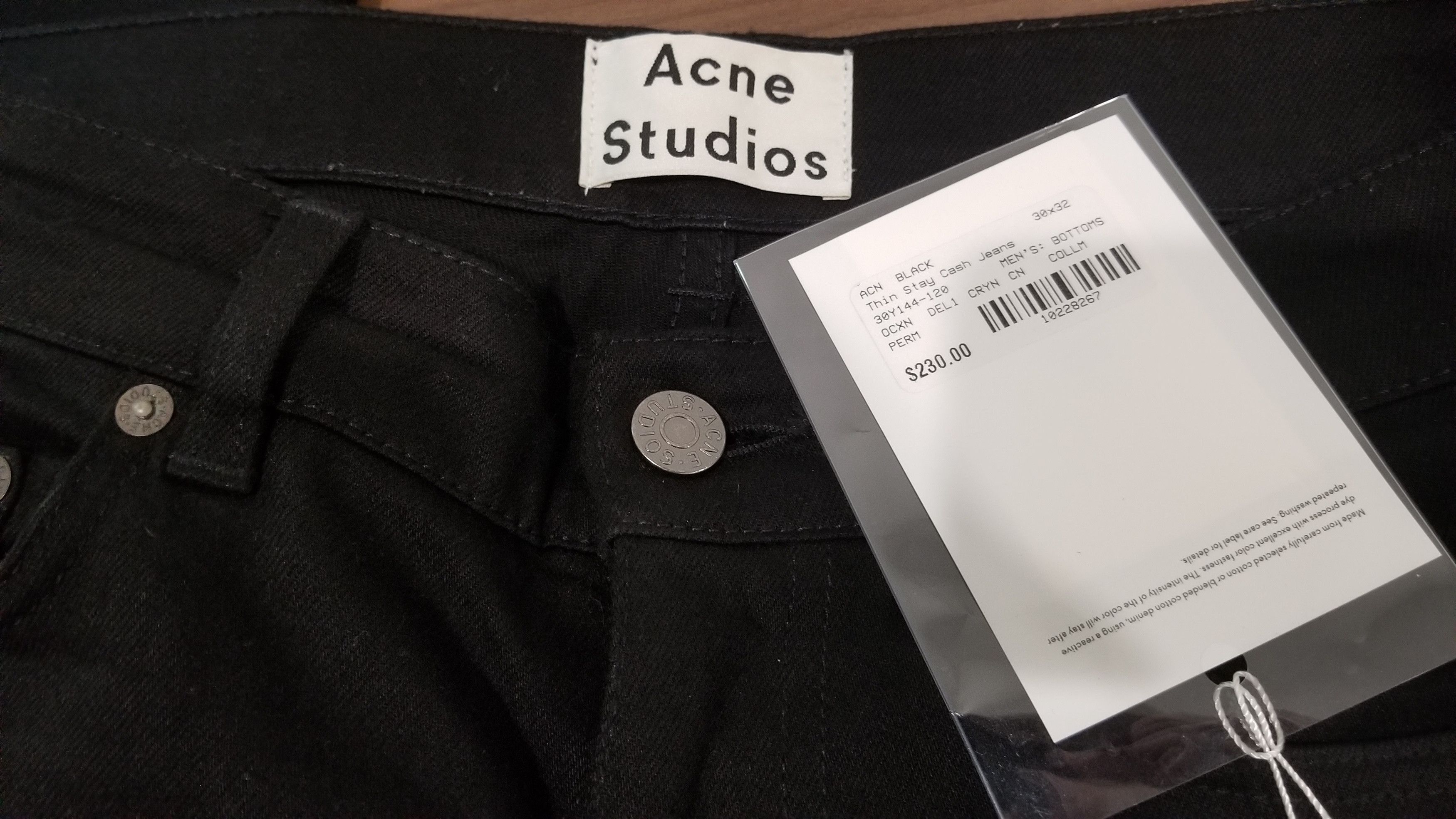 Acne Studios Thin Stay Cash 30x32 Size US 30 / EU 46 - 12 Thumbnail