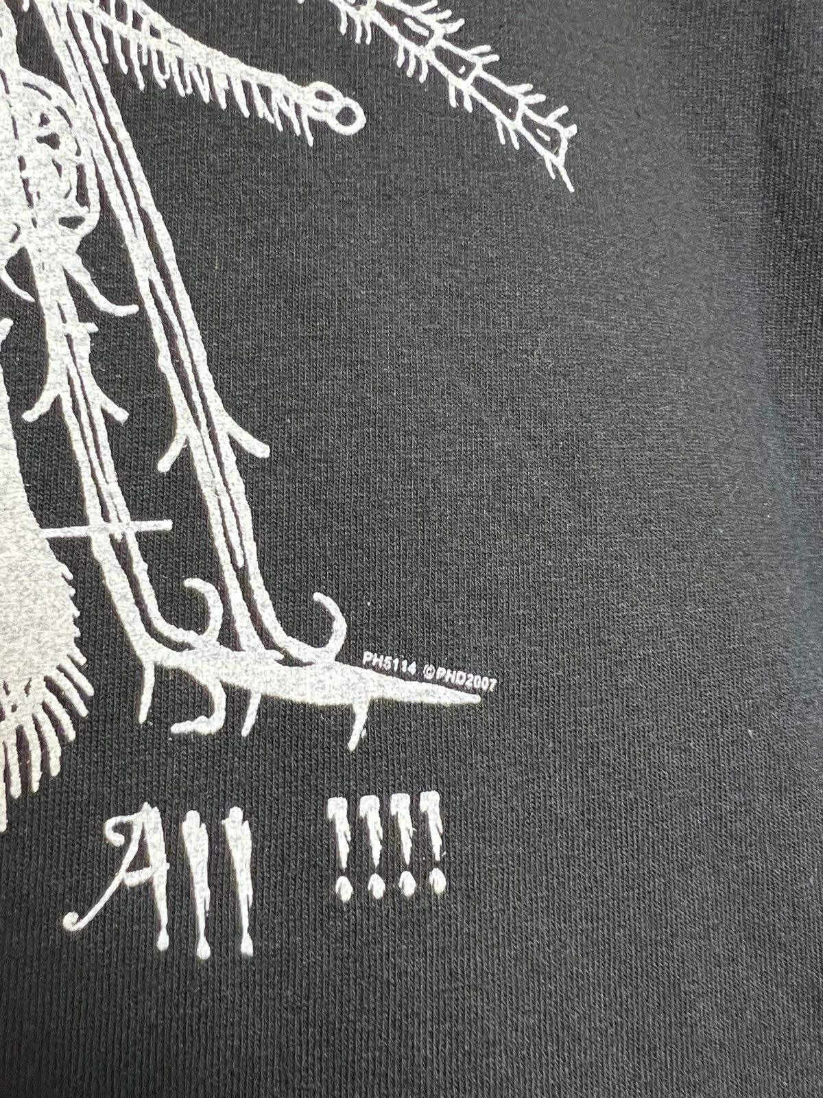 Band Tees 2007 Carpathian Forest Fuck You All Black Metal Band Tshirt Size US XL / EU 56 / 4 - 7 Thumbnail
