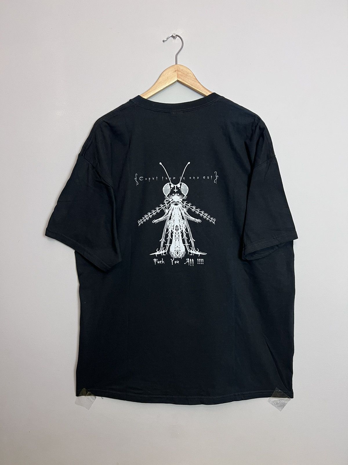 Band Tees 2007 Carpathian Forest Fuck You All Black Metal Band Tshirt Size US XL / EU 56 / 4 - 2 Thumbnail