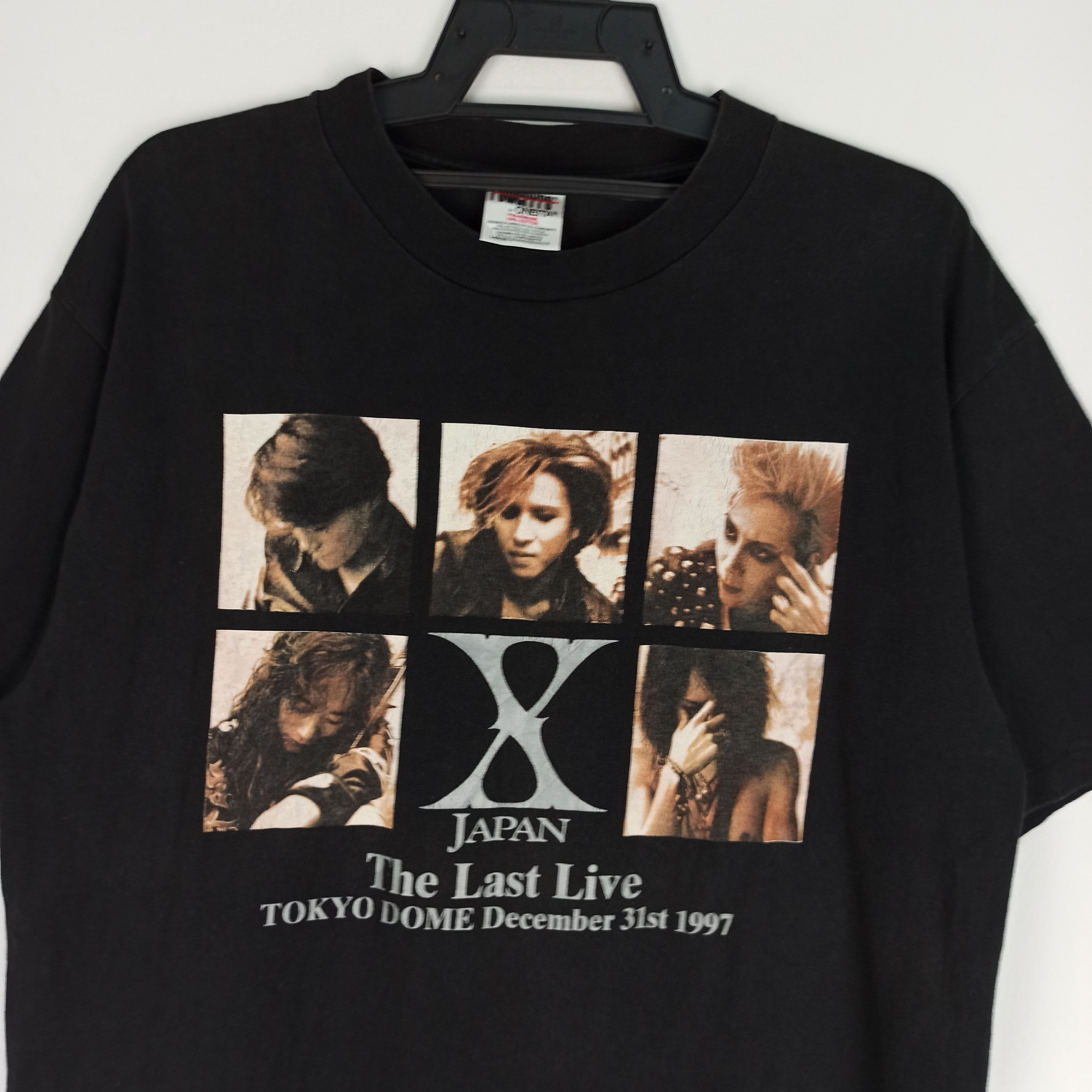 x japan last live T（Band Tees × Rock T Shirt × Vintage