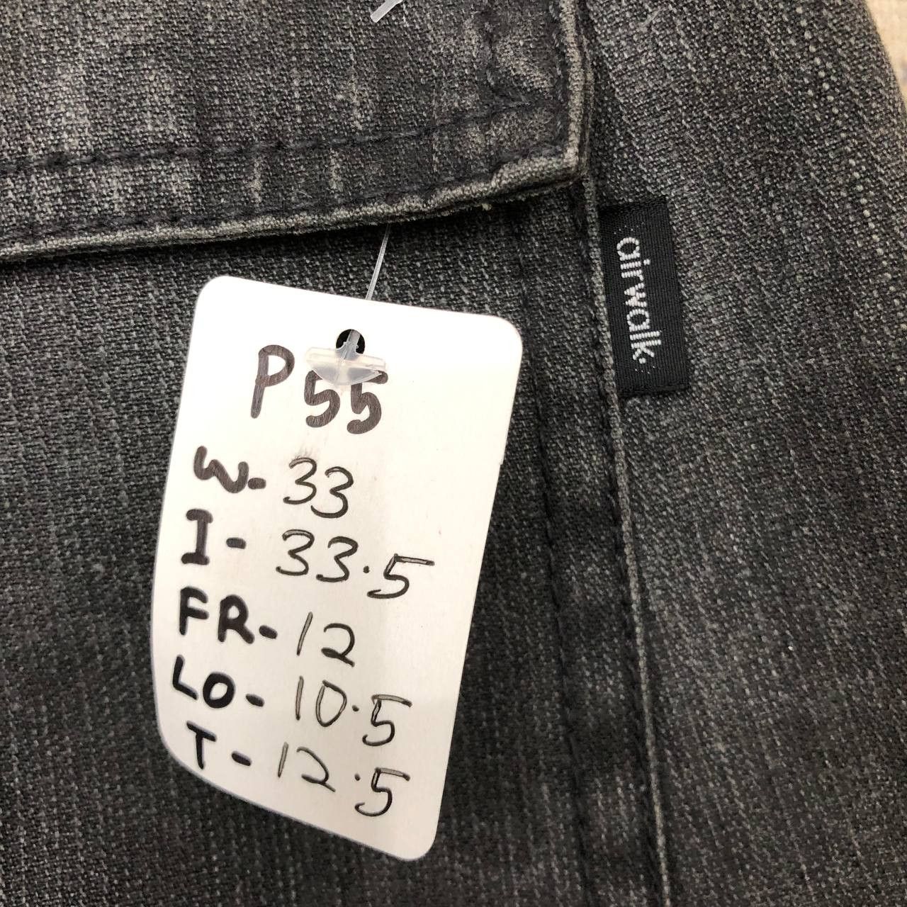 Airwalk P55 VTG 90s AIRWALK FLARED CARGO PANTS Size US 33 - 14 Thumbnail