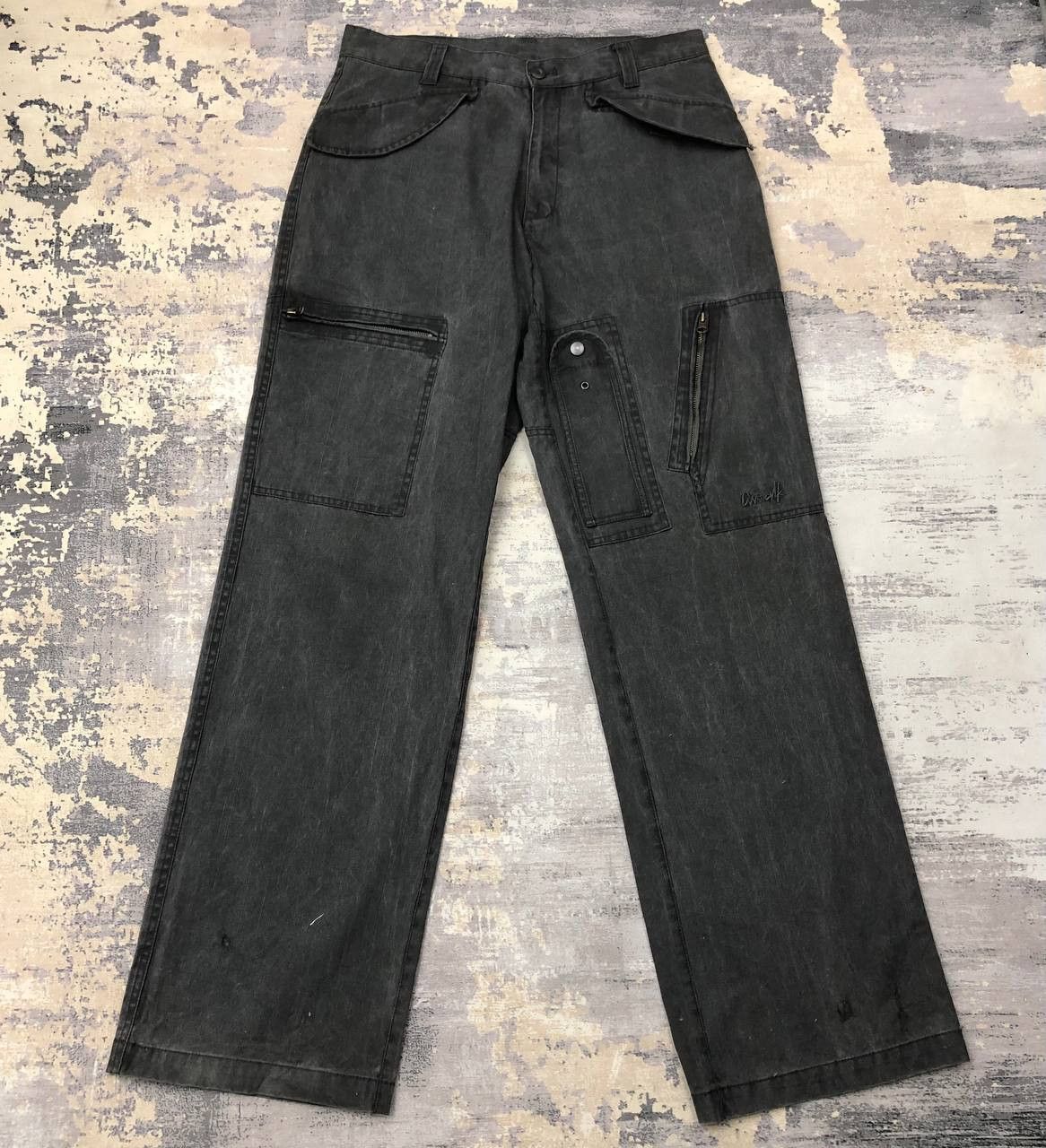 Airwalk P55 VTG 90s AIRWALK FLARED CARGO PANTS Size US 33 - 1 Thumbnail