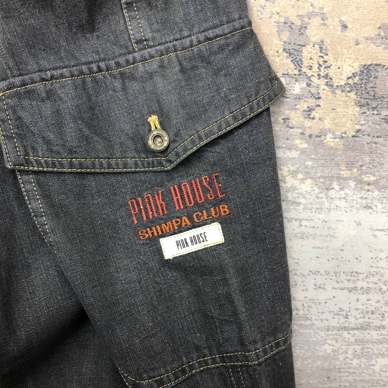 Japanese Brand × Pink House P56 PINK HOUSE SHIMPA CLUB JAAN CARGO JEANS Size US 30 / EU 46 - 5 Thumbnail