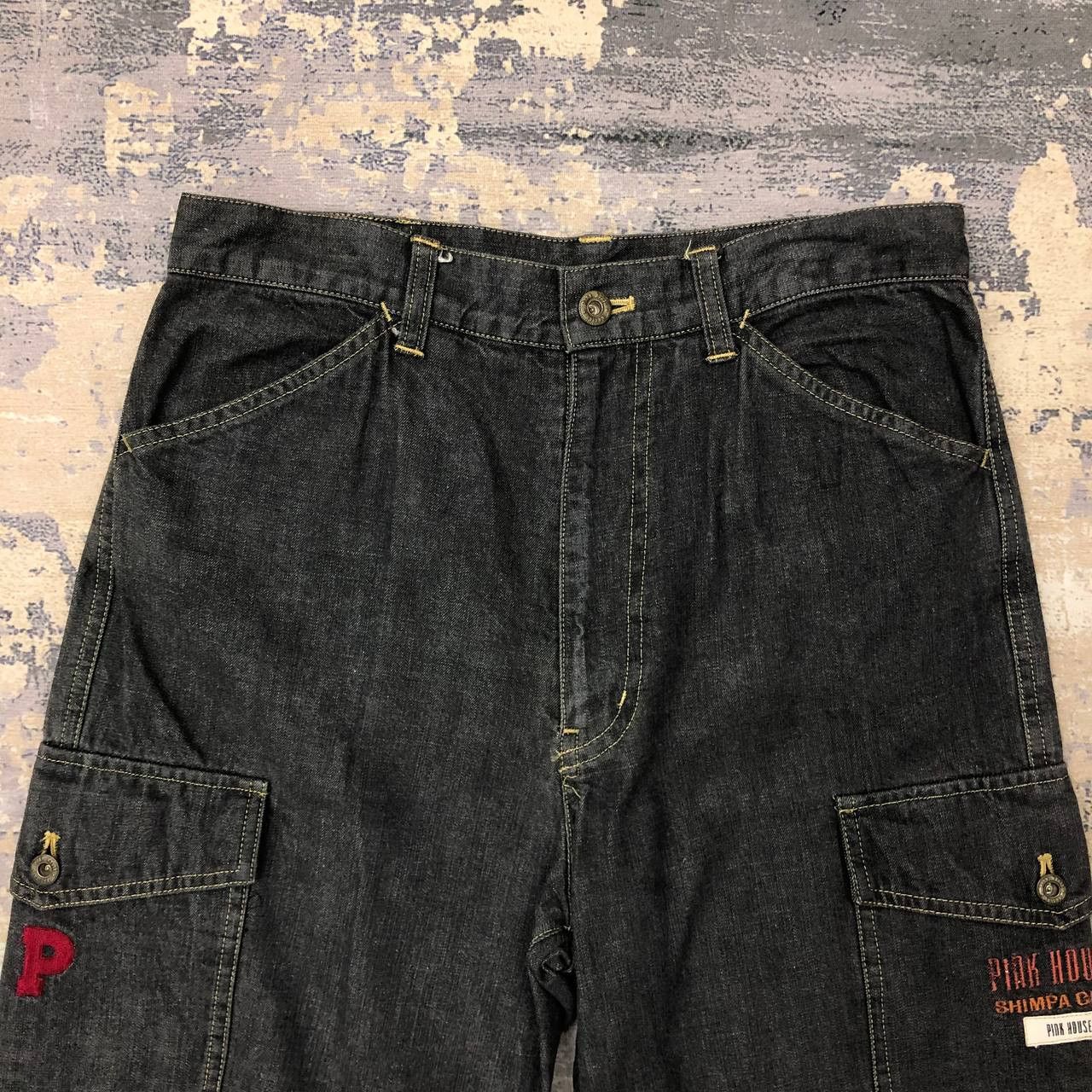Japanese Brand × Pink House P56 PINK HOUSE SHIMPA CLUB JAAN CARGO JEANS Size US 30 / EU 46 - 3 Thumbnail