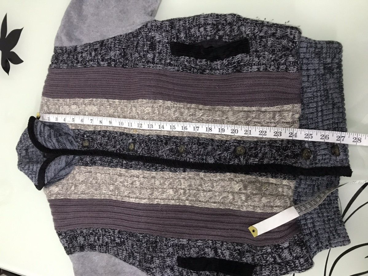 Japanese Brand Vintage Vivreclub Knit Gaudy Button Up Jacket Size US M / EU 48-50 / 2 - 19 Thumbnail