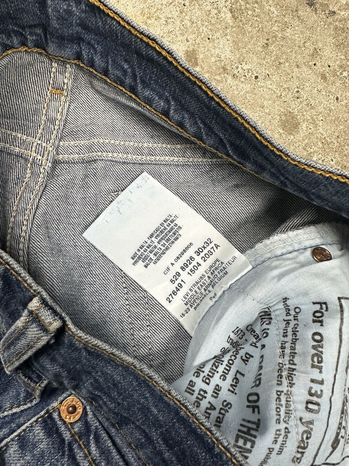 Levi's × Vintage Vintage y2k Levi’s 529 Denim Shorts Jeans Size US 30 / EU 46 - 4 Thumbnail
