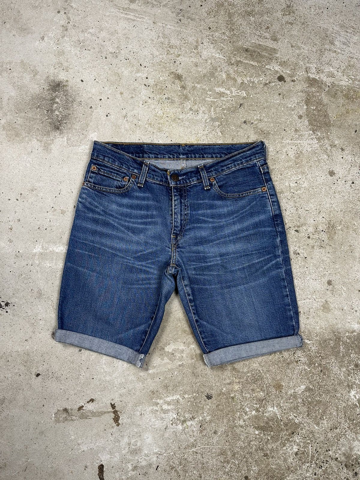 Levi's × Vintage Vintage y2k Levi’s 529 Denim Shorts Jeans Size US 30 / EU 46 - 2 Thumbnail