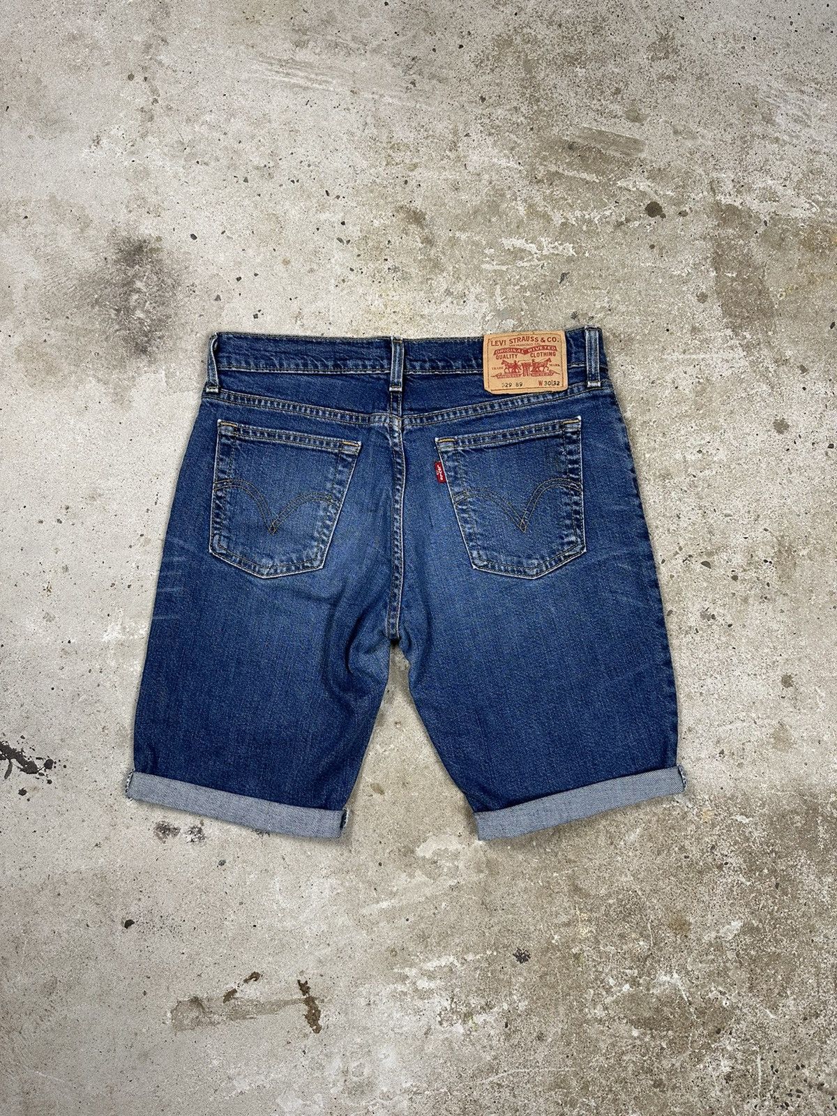 Levi's × Vintage Vintage y2k Levi’s 529 Denim Shorts Jeans Size US 30 / EU 46 - 1 Thumbnail