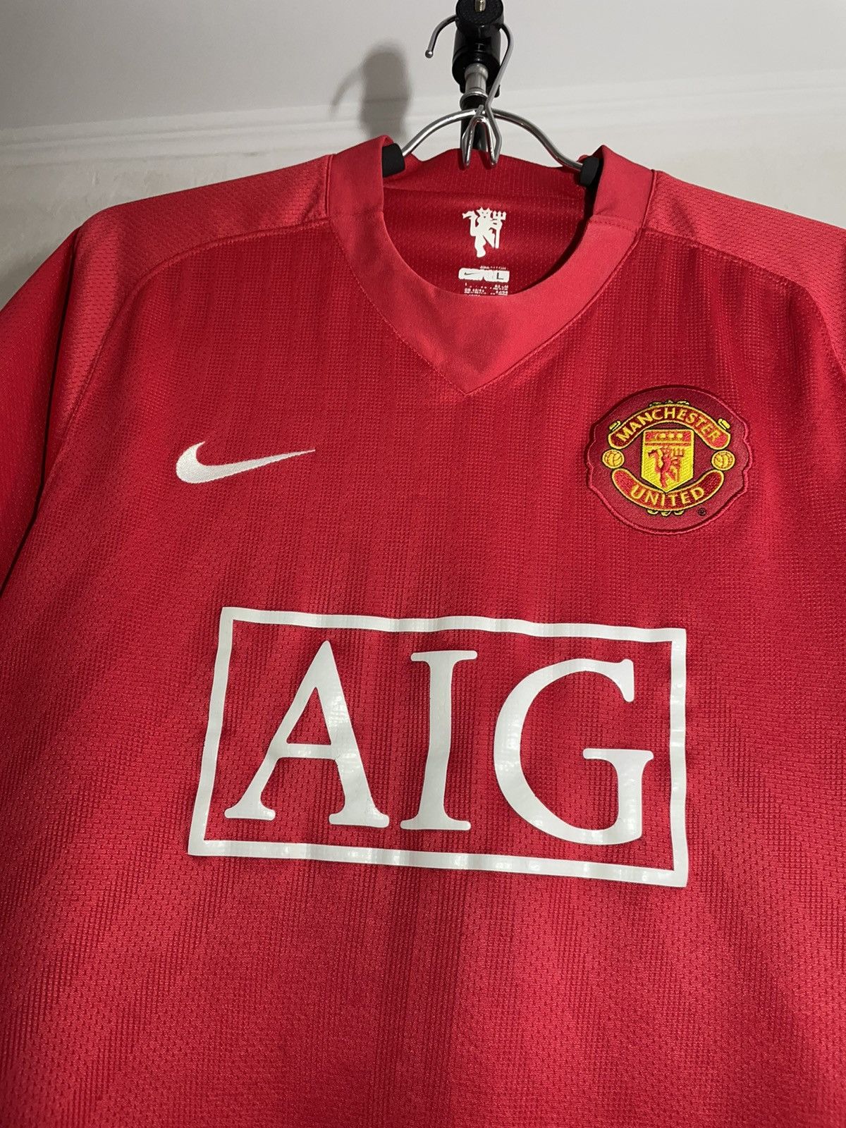 Nike × Vintage RONALDO Vintage Manchester United 2007 Nike Jersey Size US M / EU 48-50 / 2 - 3 Thumbnail