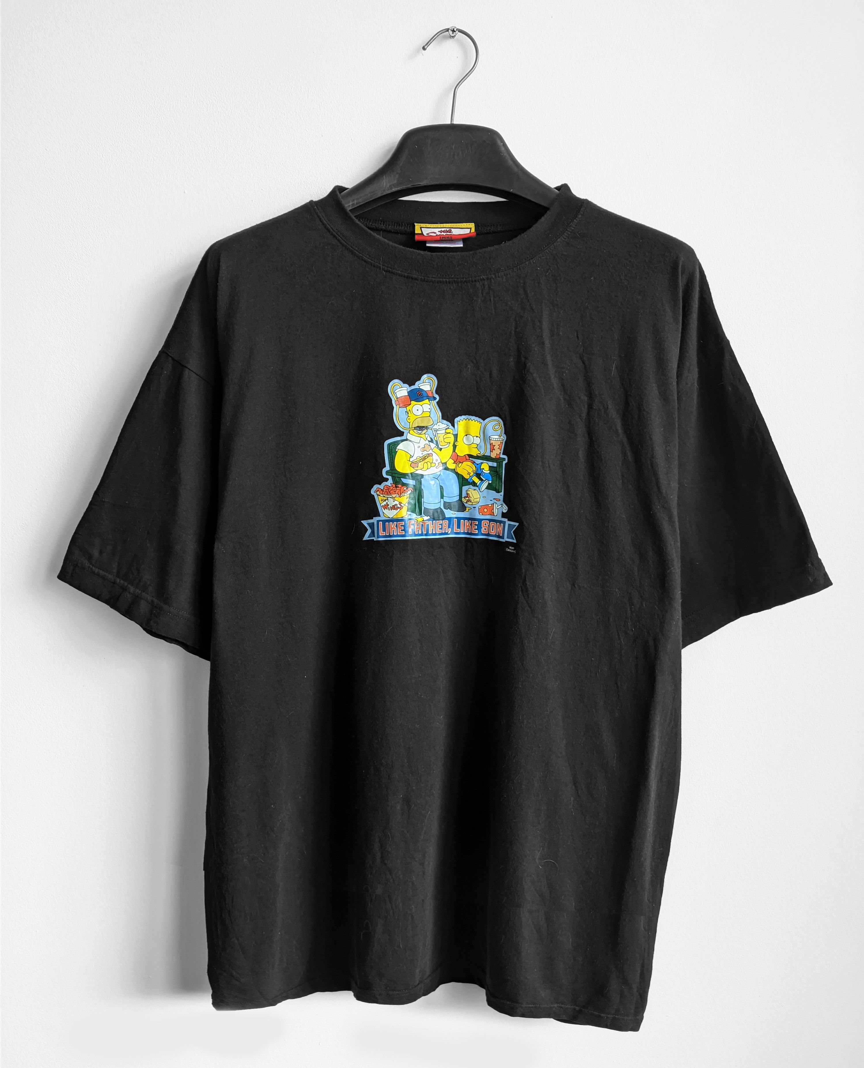 The Simpsons The Simpsons vintage tshirt big logo black 2000s Size US M / EU 48-50 / 2 - 2 Thumbnail
