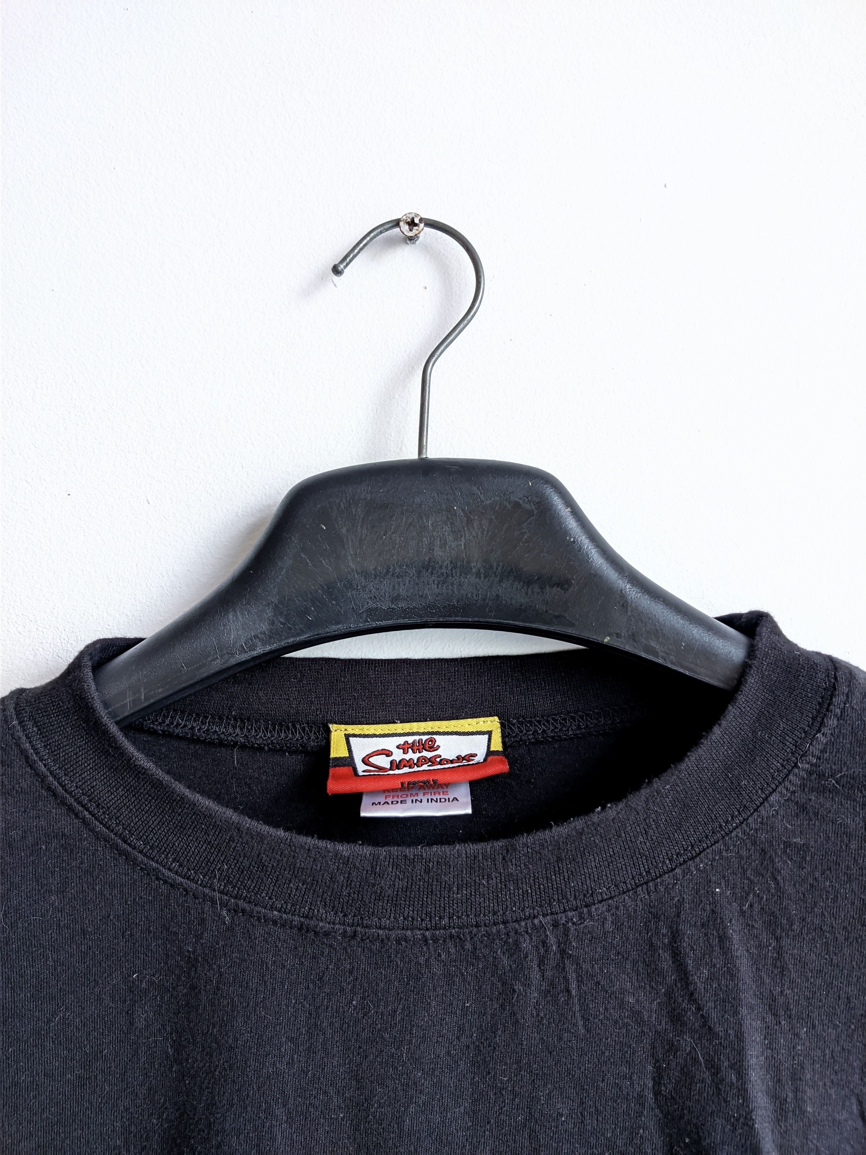 The Simpsons The Simpsons vintage tshirt big logo black 2000s Size US M / EU 48-50 / 2 - 6 Thumbnail