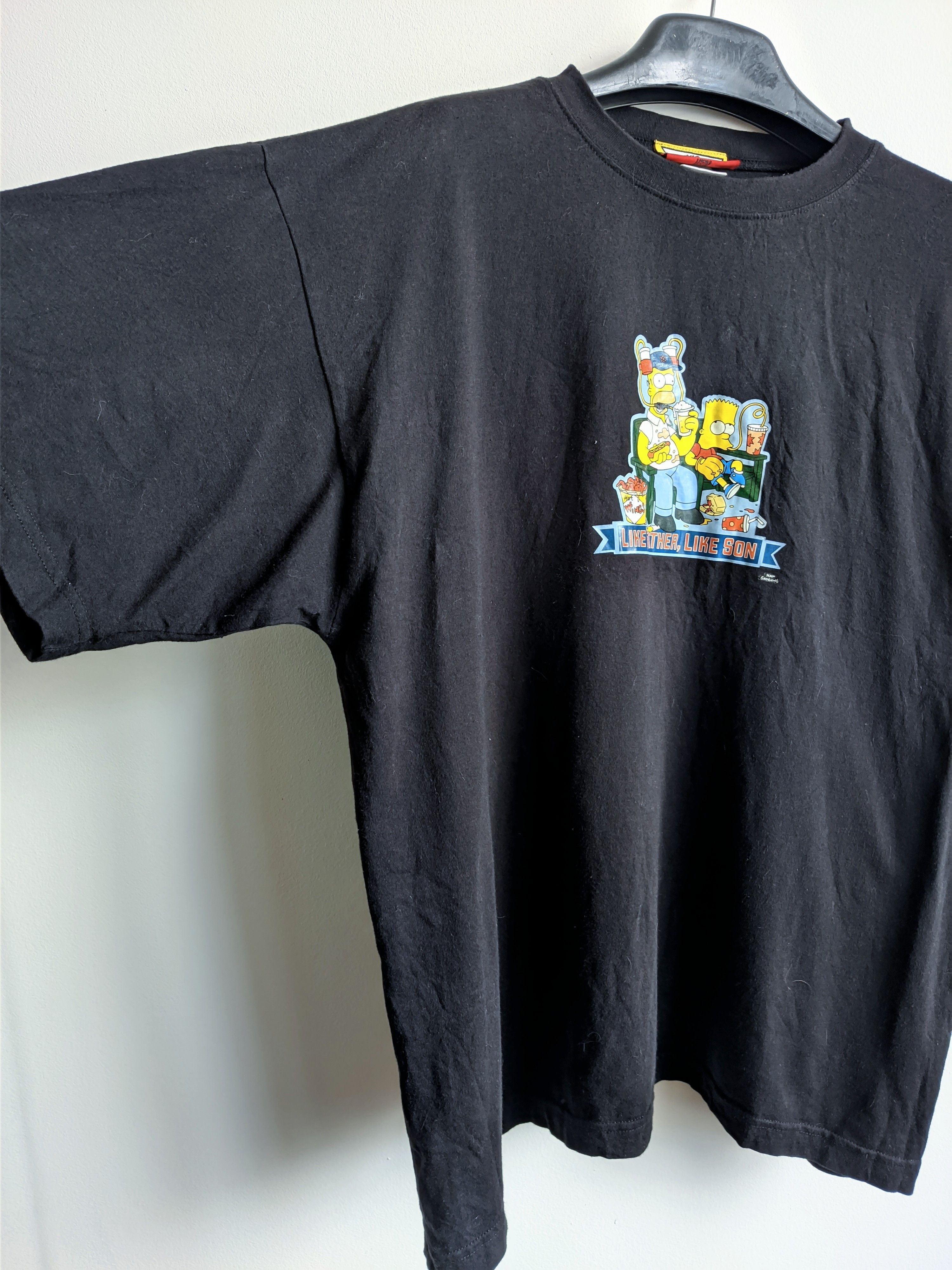 The Simpsons The Simpsons vintage tshirt big logo black 2000s Size US M / EU 48-50 / 2 - 4 Thumbnail
