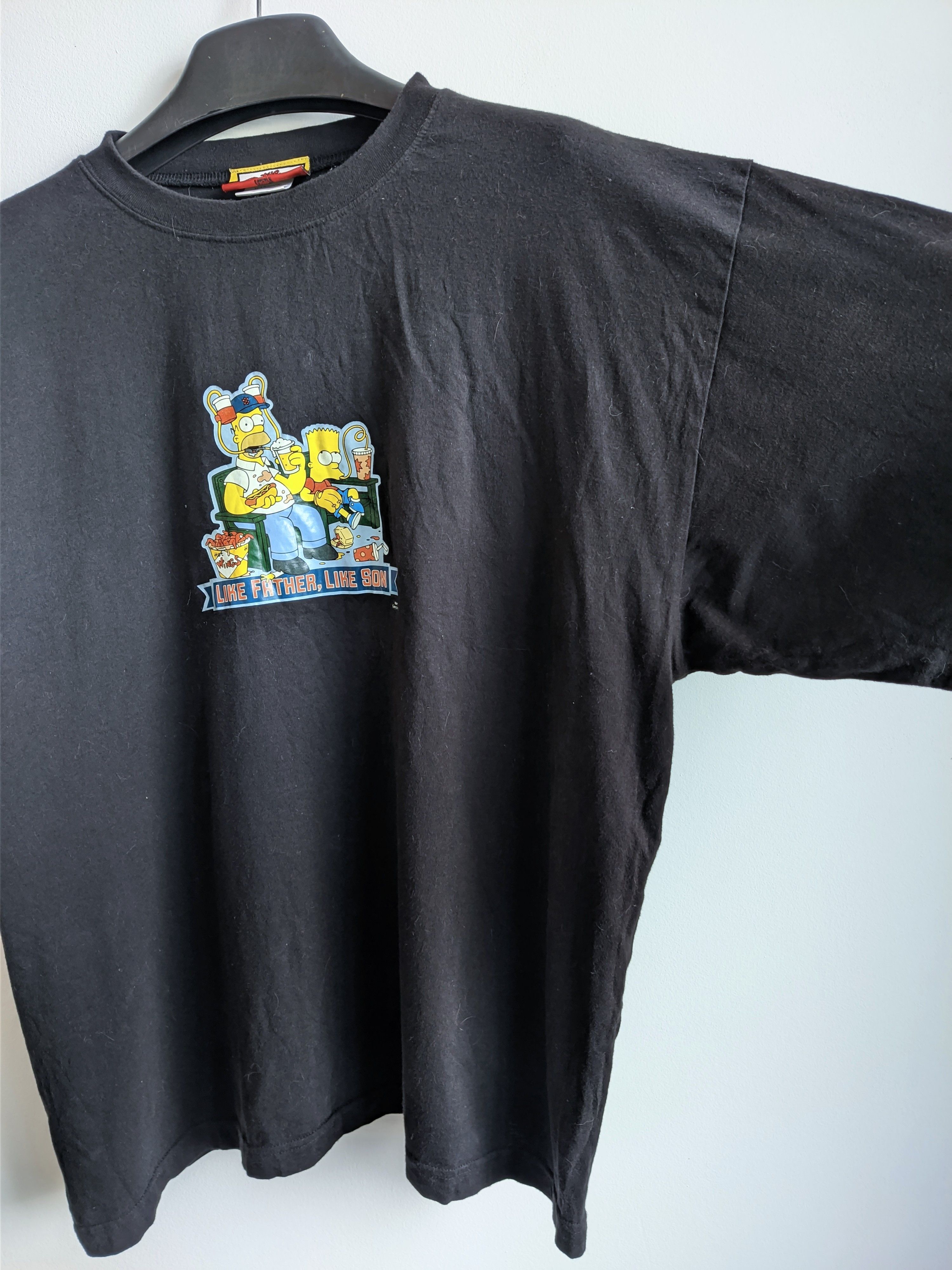 The Simpsons The Simpsons vintage tshirt big logo black 2000s Size US M / EU 48-50 / 2 - 5 Thumbnail