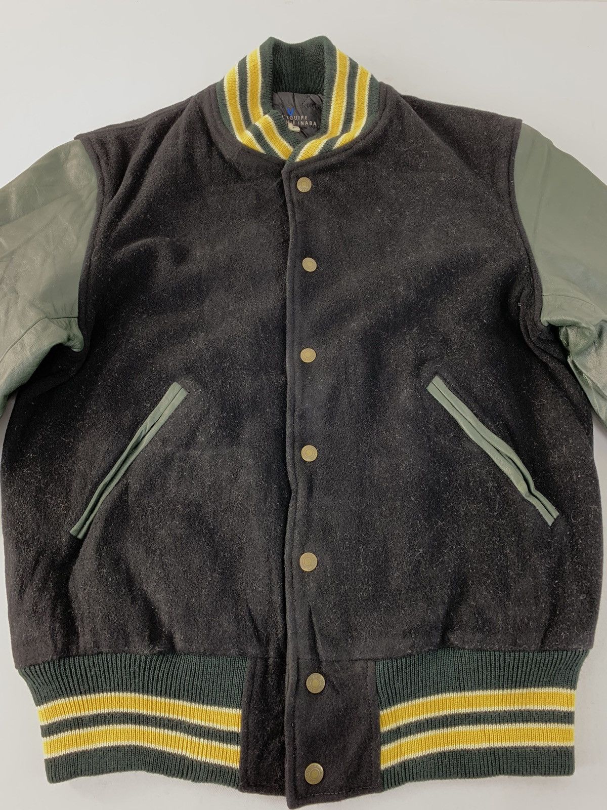 Leather L’ Equipe Yoshie Inaba Varsity Leather Sleeve Padded Size US M / EU 48-50 / 2 - 2 Thumbnail