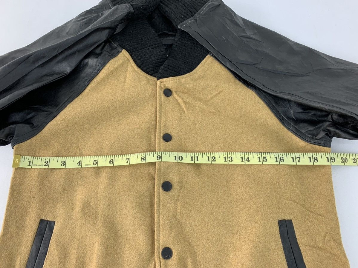 Other Hype Roshell Varsity Jacket Leather Sleeve Snap Button Size S / US 4 / IT 40 - 9 Thumbnail