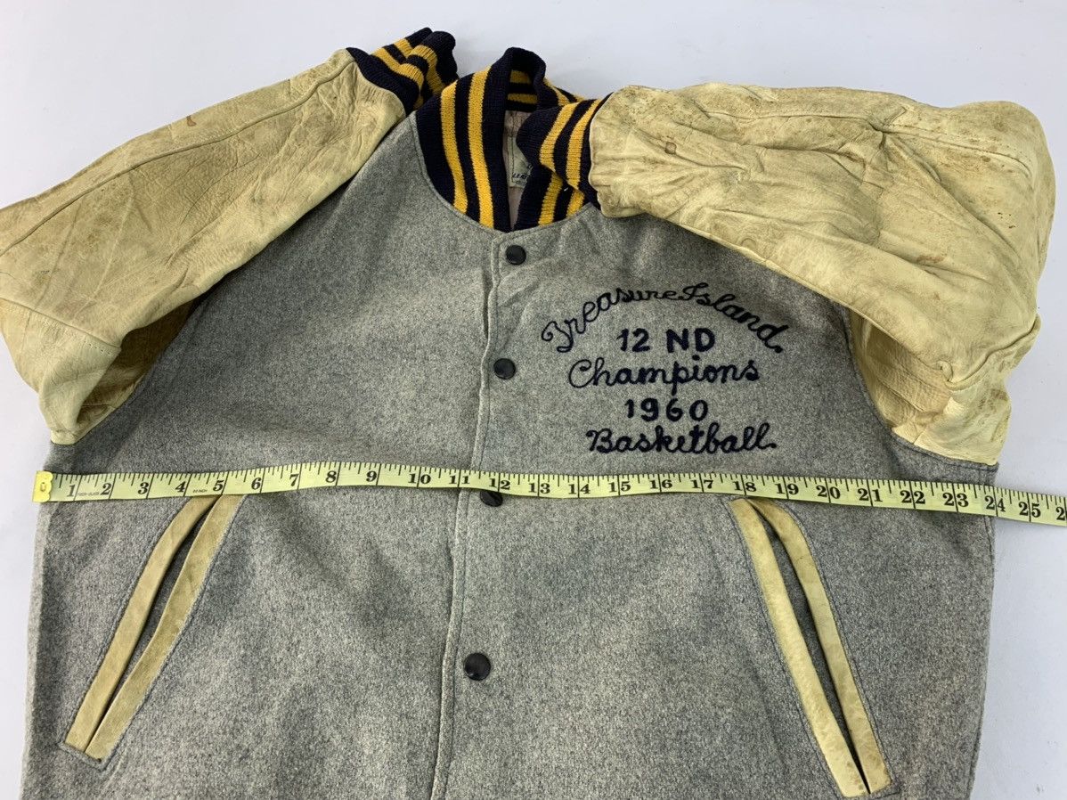 Golden Bear 80s Golden Bear USA Varsity Jacket Leather Sleeve Size US M / EU 48-50 / 2 - 8 Thumbnail