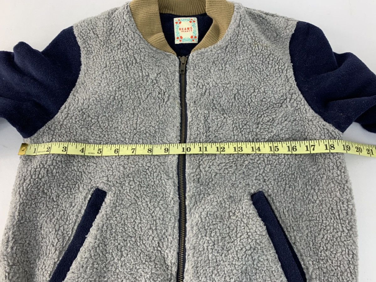 Beams Plus Beams Heart Grizzly Fluffy Varsity Jacket Unisex Size S / US 4 / IT 40 - 9 Thumbnail