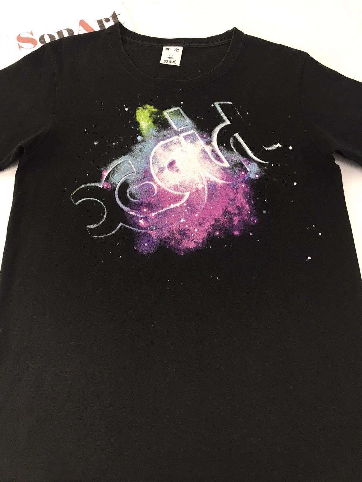 Japanese Brand X-Girl Big Logo Style Tee Size US M / EU 48-50 / 2 - 3 Thumbnail