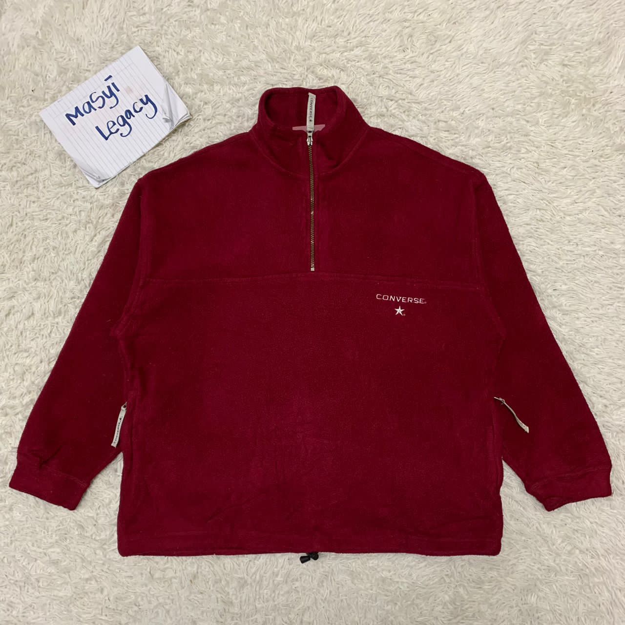 Converse Polartec x Converse all star half zip fleece Nicaragua Size US L / EU 52-54 / 3 - 1 Thumbnail