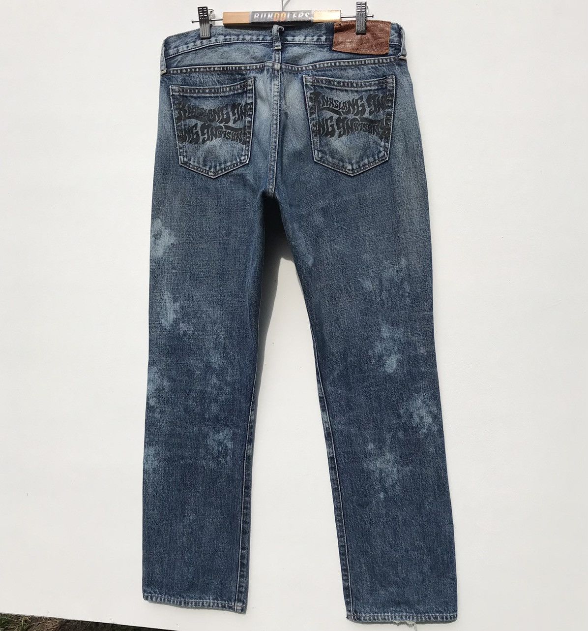 Japanese Brand 🔥Distressed🔥RNA Inc Slang Denim Jeans Japanese Brand Size US 32 / EU 48 - 4 Thumbnail
