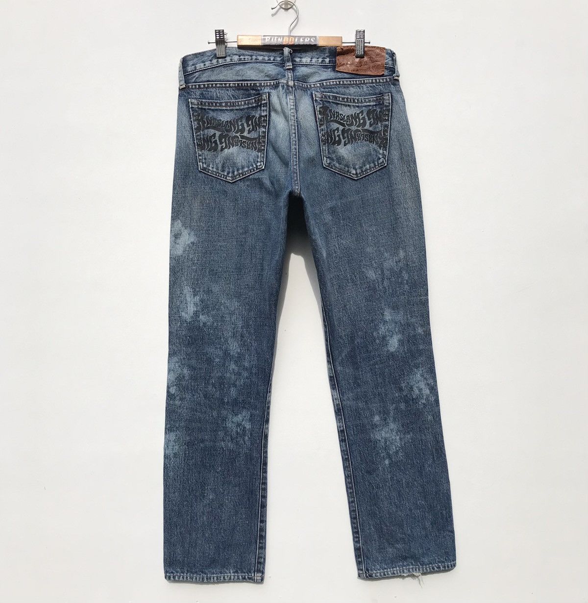 Japanese Brand 🔥Distressed🔥RNA Inc Slang Denim Jeans Japanese Brand Size US 32 / EU 48 - 2 Thumbnail