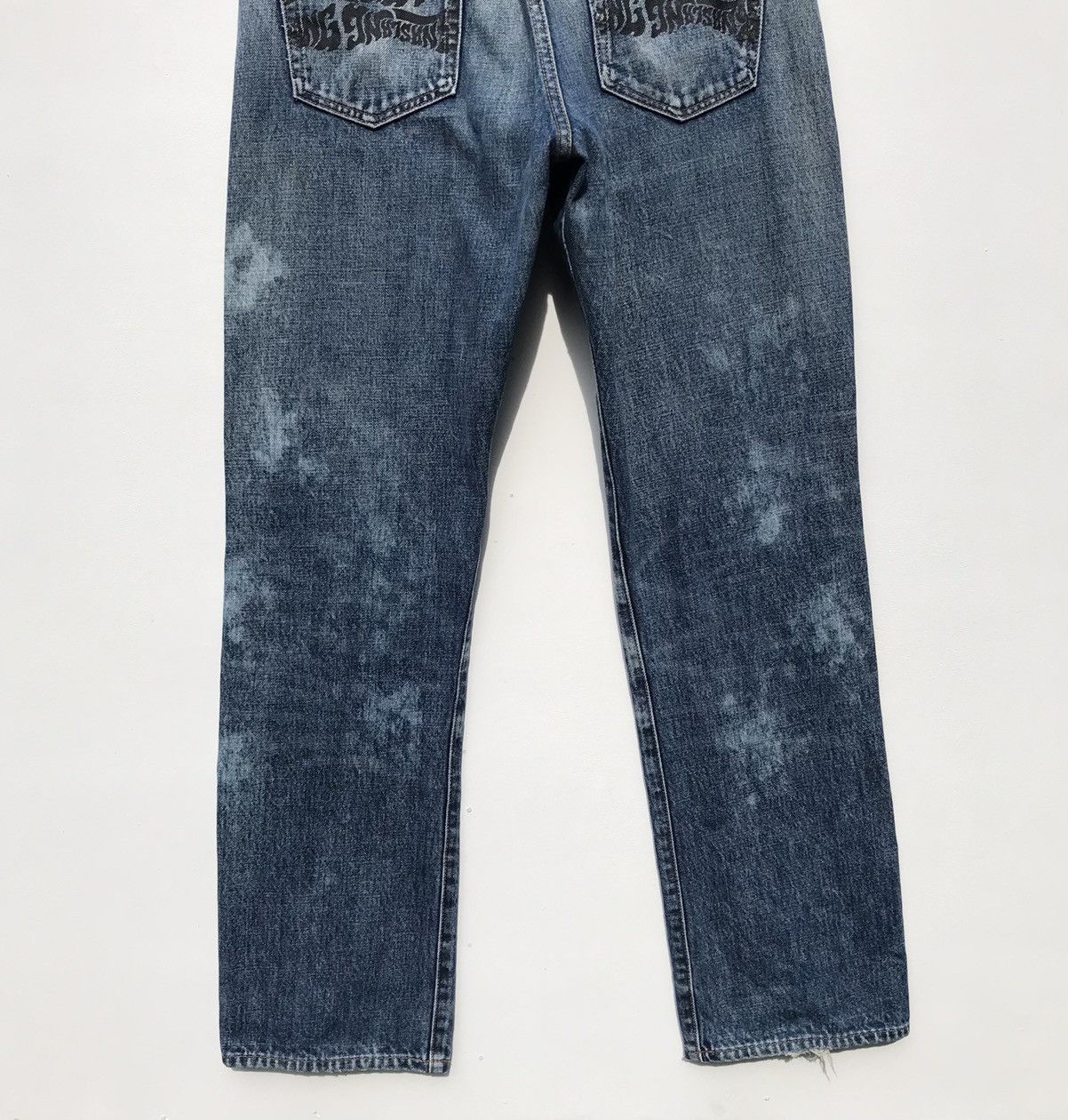 Japanese Brand 🔥Distressed🔥RNA Inc Slang Denim Jeans Japanese Brand Size US 32 / EU 48 - 12 Thumbnail
