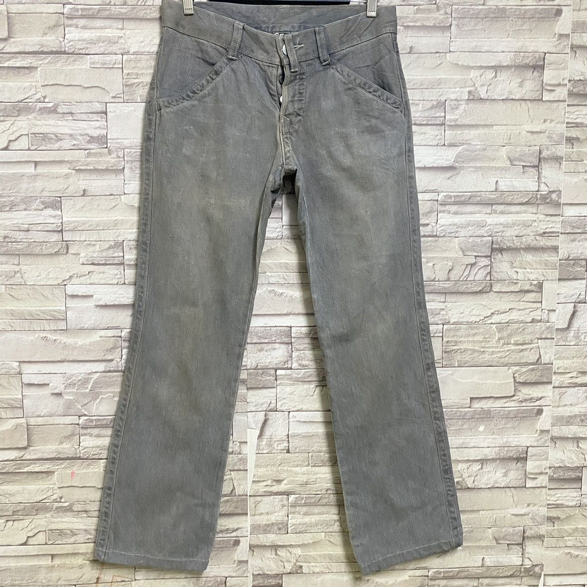 Jean Paul Gaultier Vintage Jean Paul Gaultier Mud Wash Jeans Size US 32 / EU 48 - 4 Thumbnail