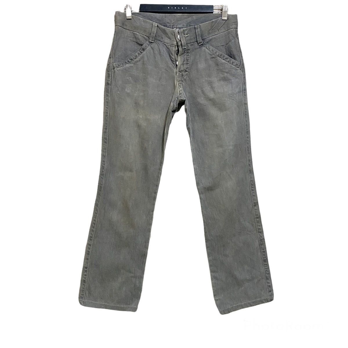 Jean Paul Gaultier Vintage Jean Paul Gaultier Mud Wash Jeans Size US 32 / EU 48 - 3 Thumbnail