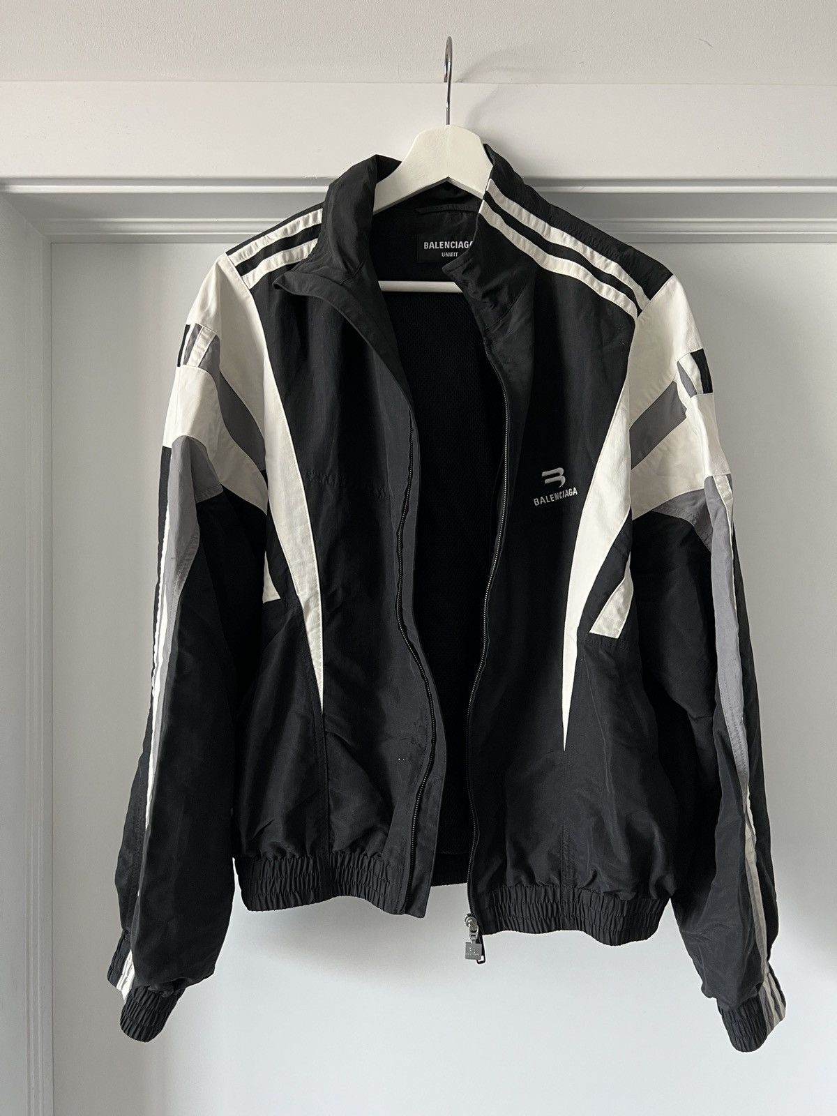 Balenciaga Balenciaga SS22 Sporty B Track Jacket | Grailed