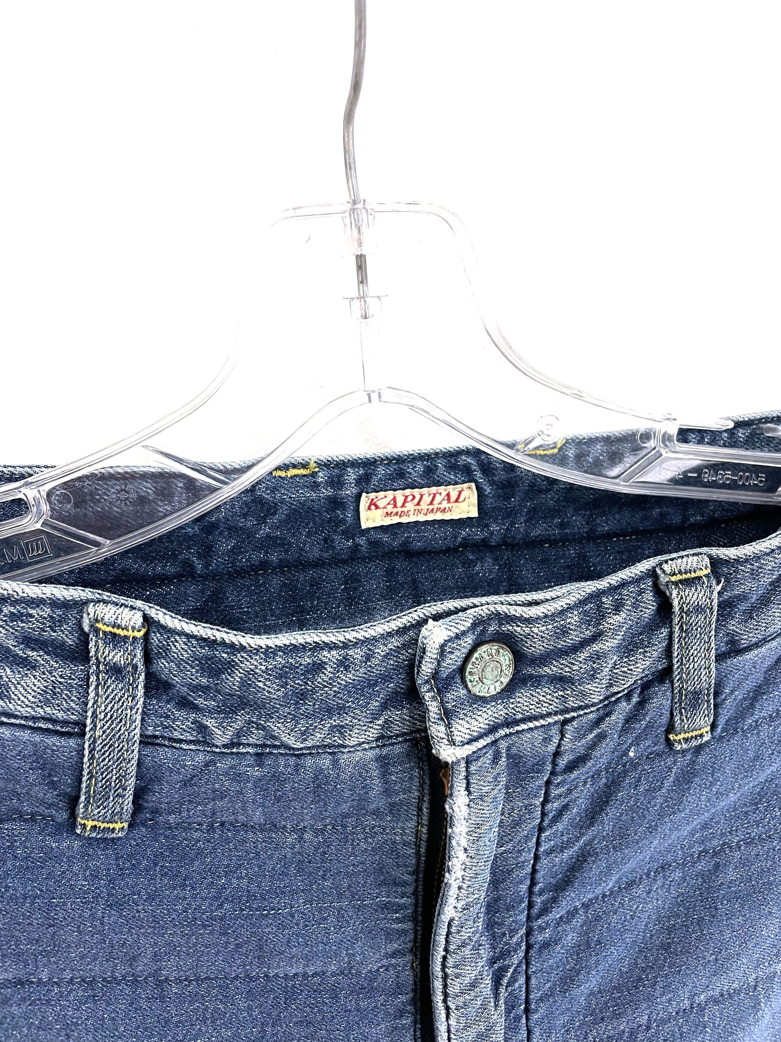 Kapital Quilted Denim Sweatpants Size US 30 / EU 46 - 3 Thumbnail