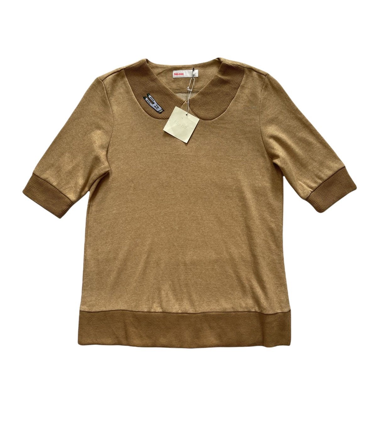 Issey Miyake Issey Miyake ne-net Jumper Crop Top Size S / US 4 / IT 40 - 1 Thumbnail