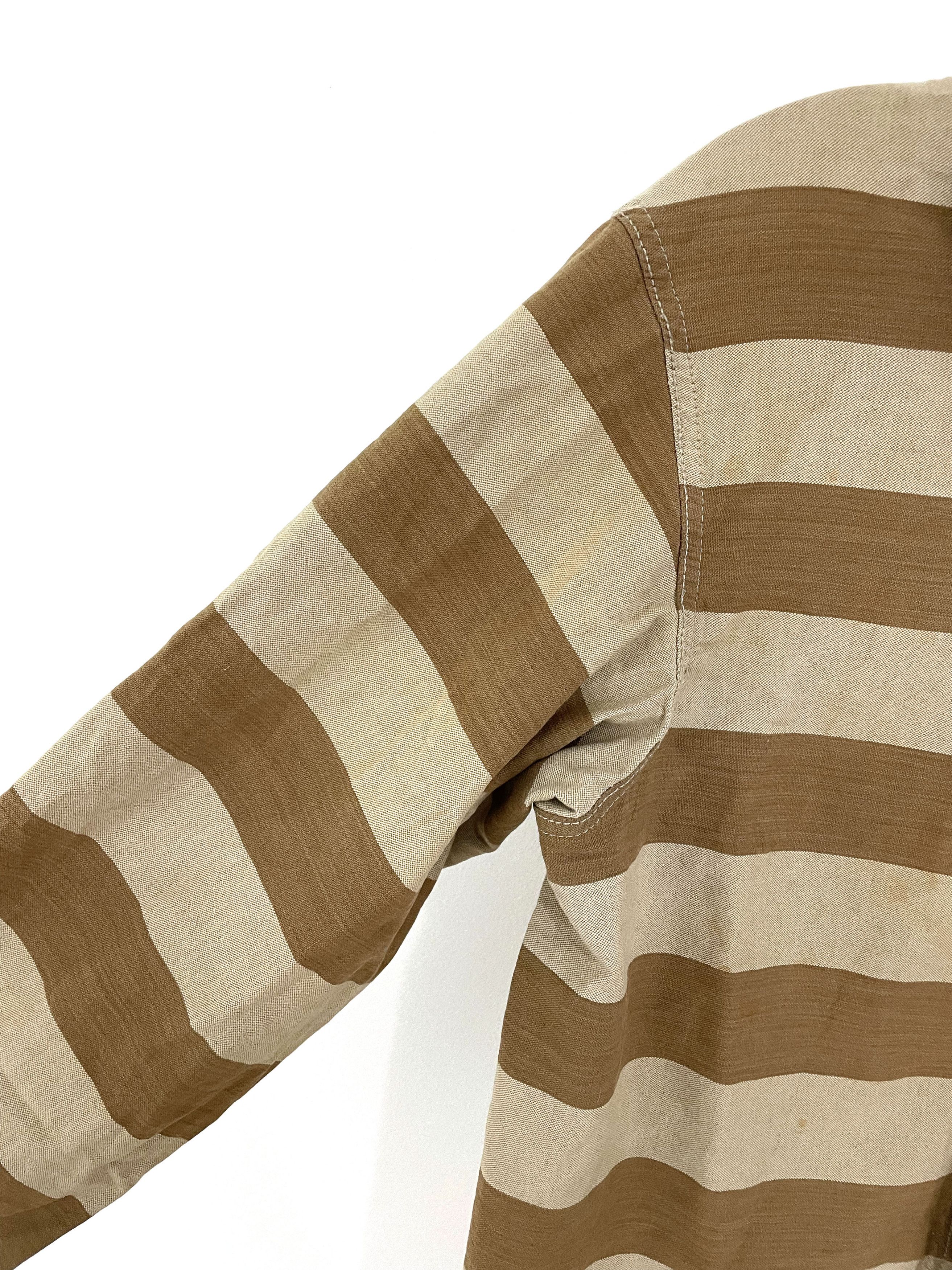 General Research 2004 Striped Prisoner Buttonup Size US M / EU 48-50 / 2 - 5 Thumbnail