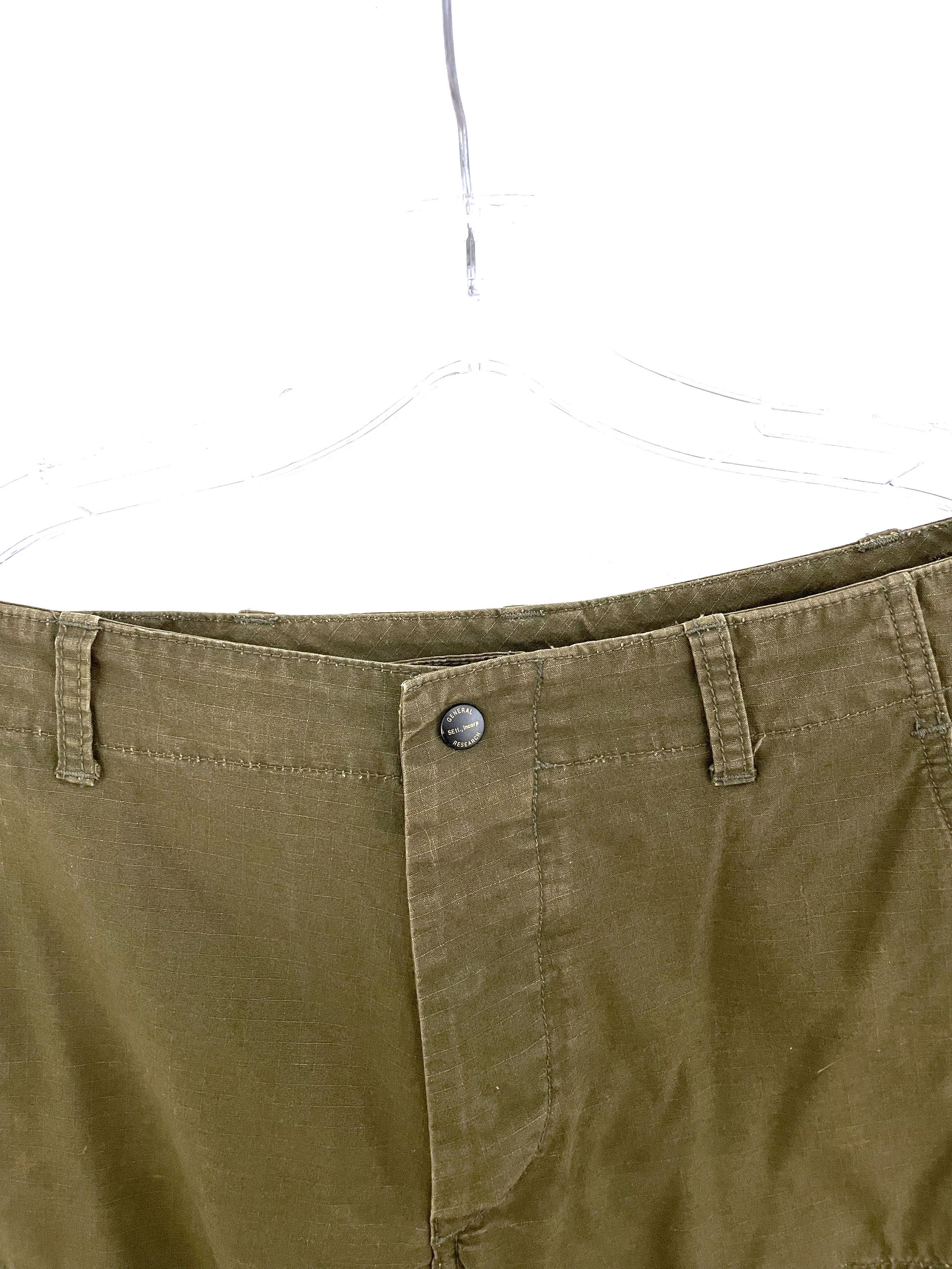 General Research 2006 Contrast Stitch Cargo Pants Size US 32 / EU 48 - 3 Thumbnail