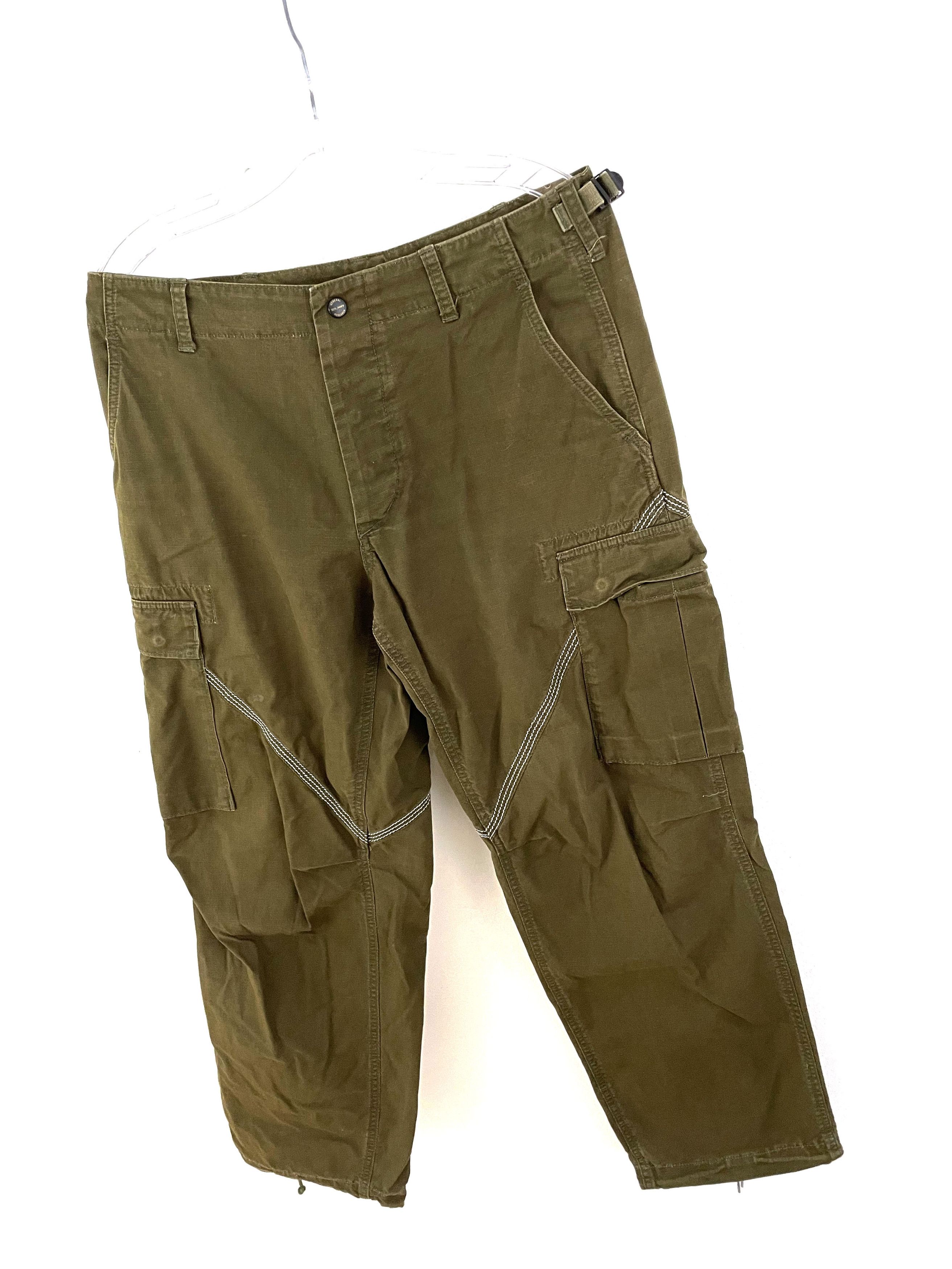 General Research 2006 Contrast Stitch Cargo Pants Size US 32 / EU 48 - 2 Thumbnail