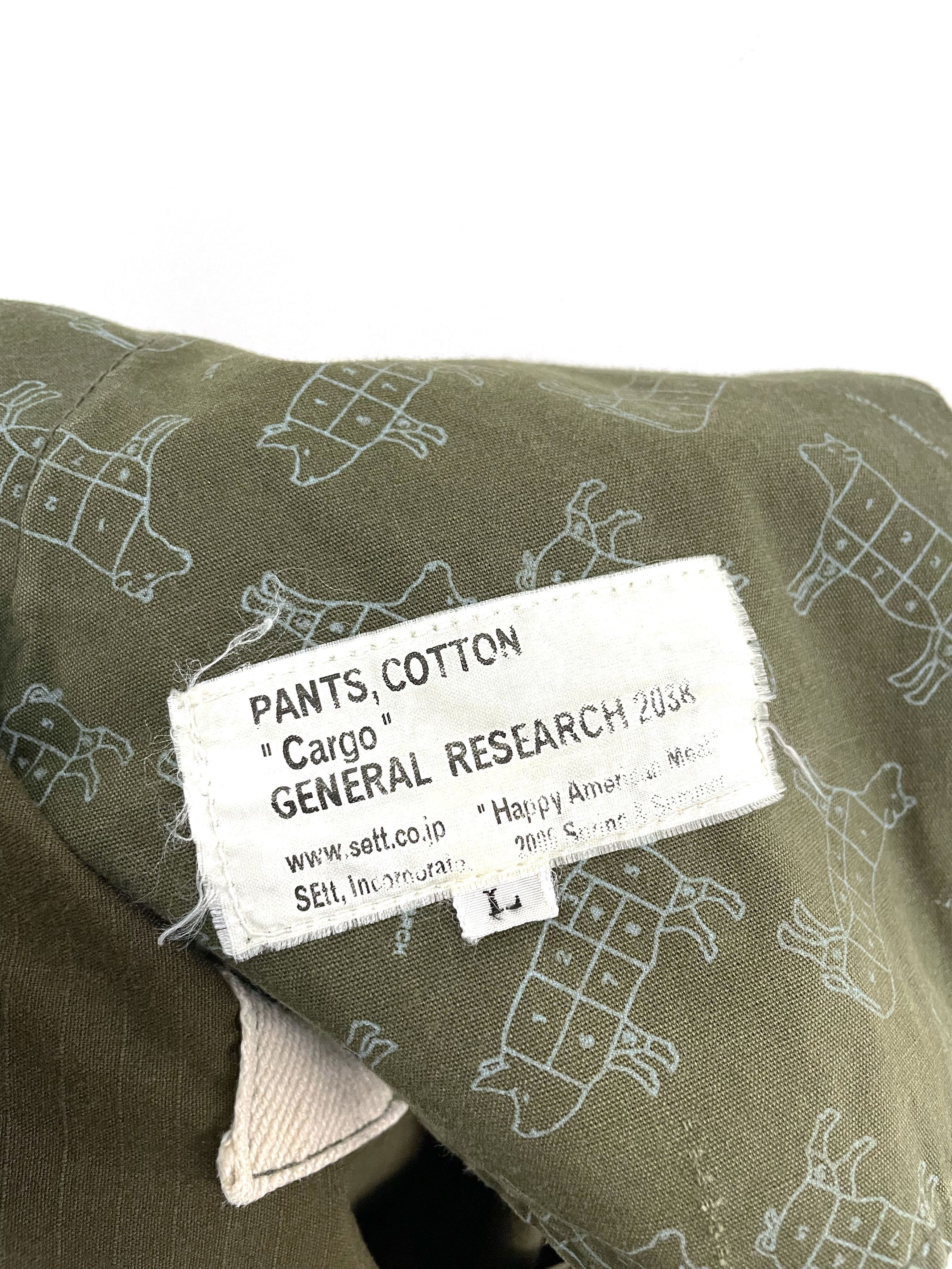 General Research 2006 Contrast Stitch Cargo Pants Size US 32 / EU 48 - 10 Thumbnail