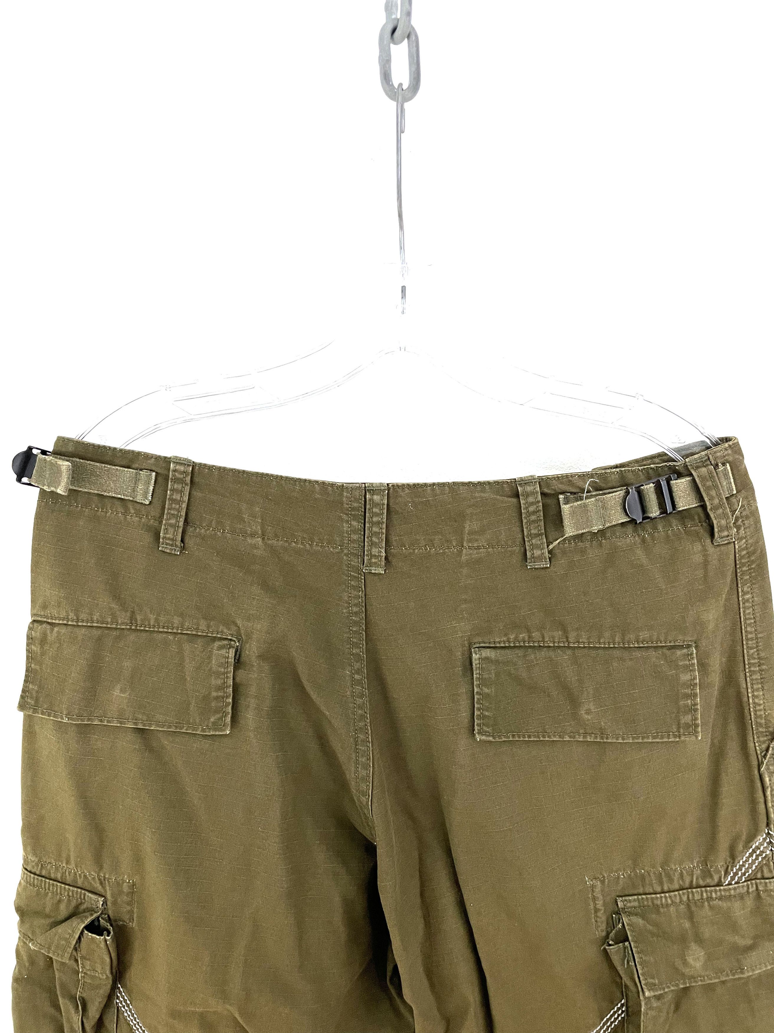 General Research 2006 Contrast Stitch Cargo Pants Size US 32 / EU 48 - 8 Thumbnail