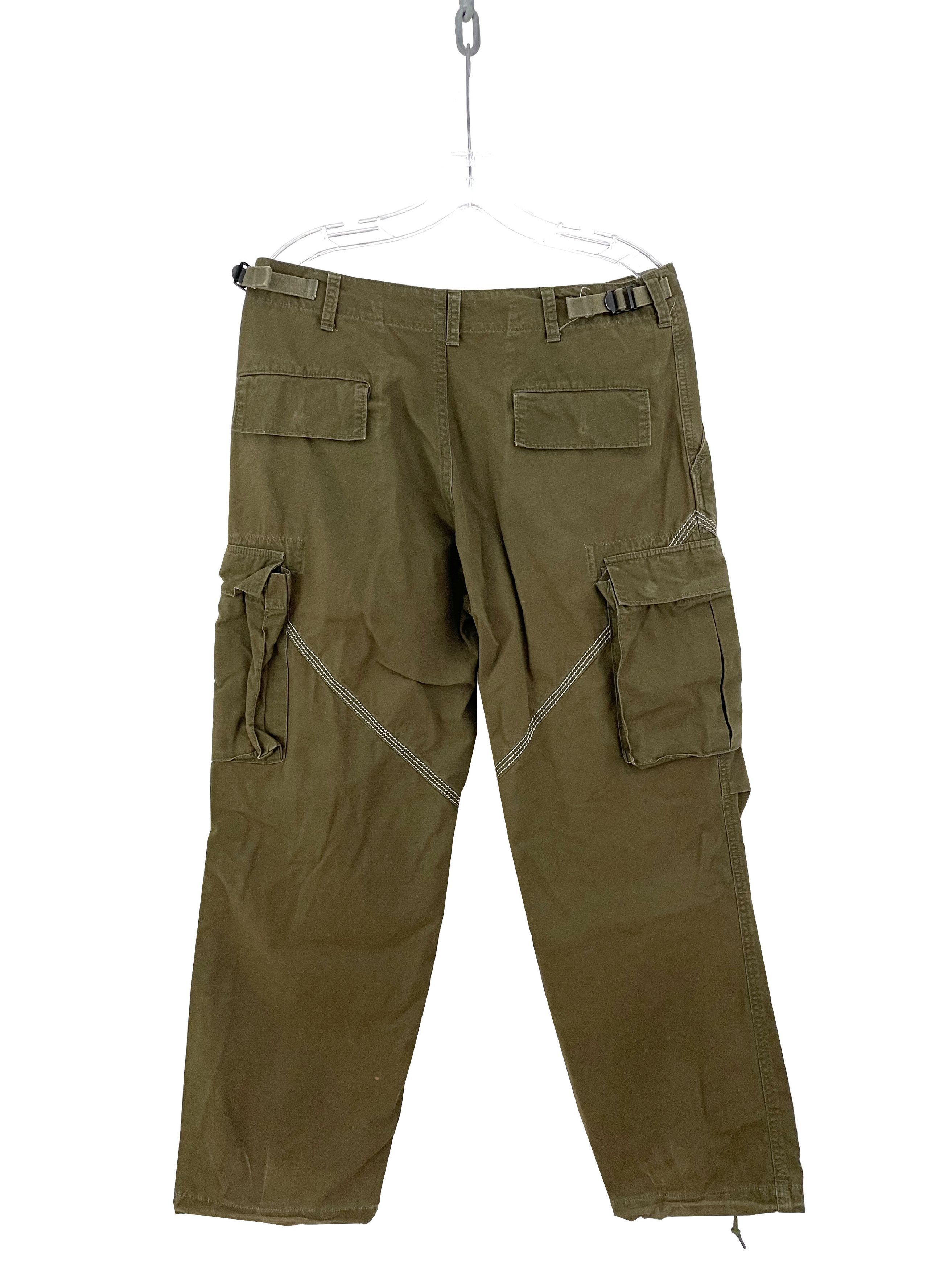 General Research 2006 Contrast Stitch Cargo Pants Size US 32 / EU 48 - 6 Thumbnail