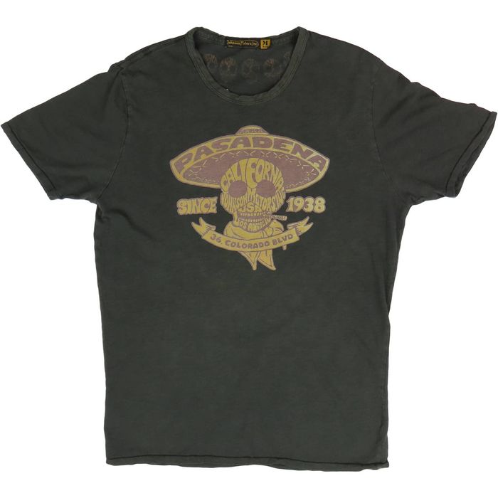 Johnson Motors Johnson Motors INC LA Skull Motorcycle Biker Triumph T