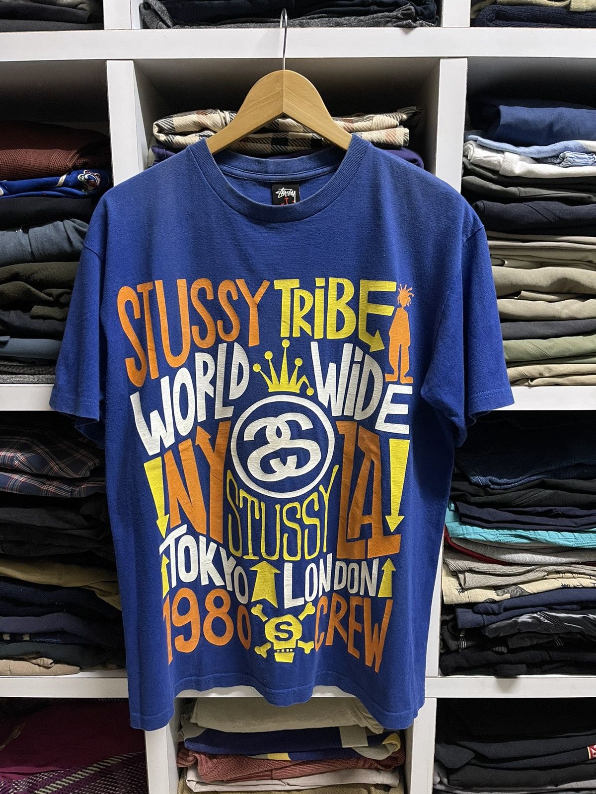 Stussy Stussy Overprint Faded Shirt Size US L / EU 52-54 / 3 - 2 Thumbnail