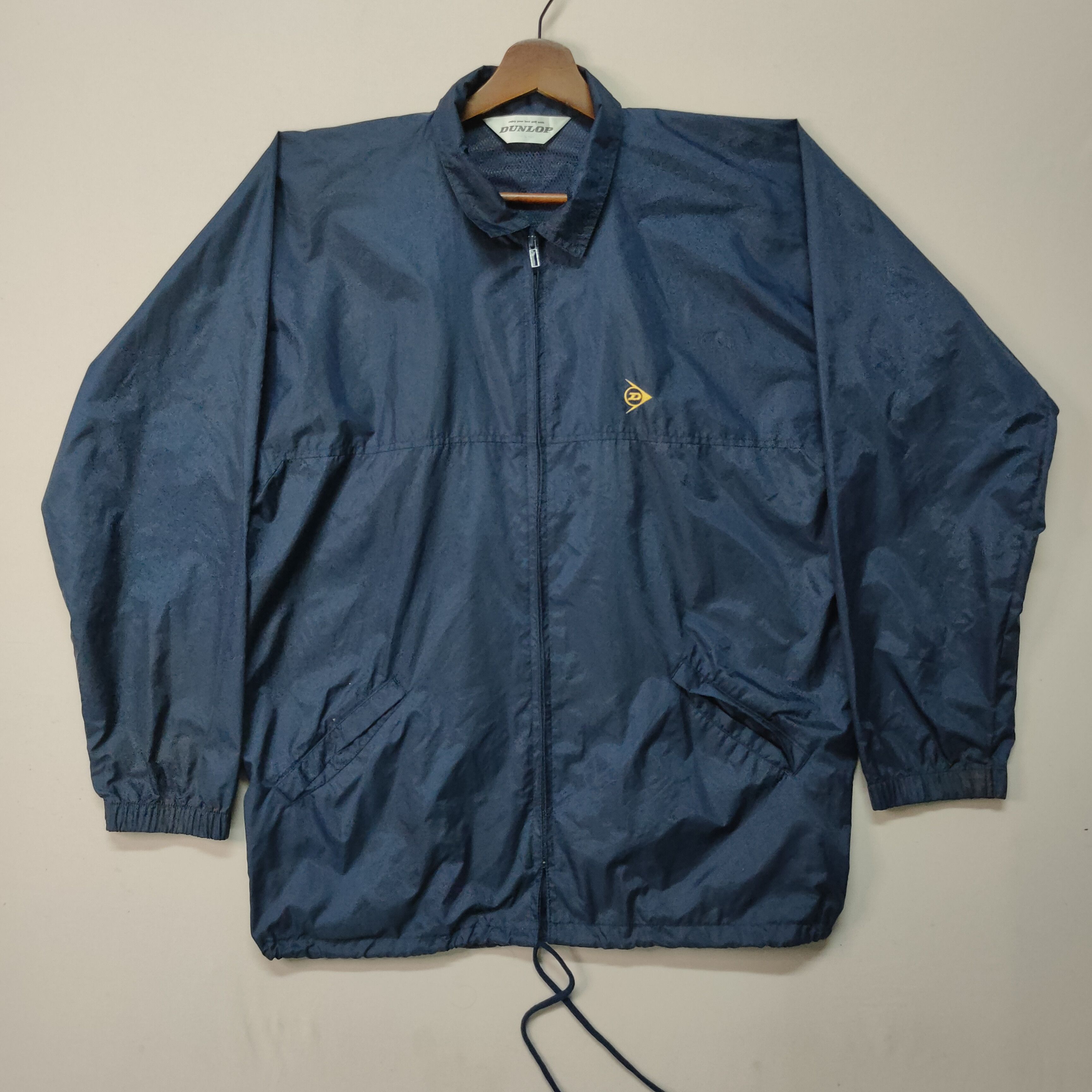 VINTAGE DUNLOP MOTORSPORT EMBROIDERY SMALL LOGO JACKET