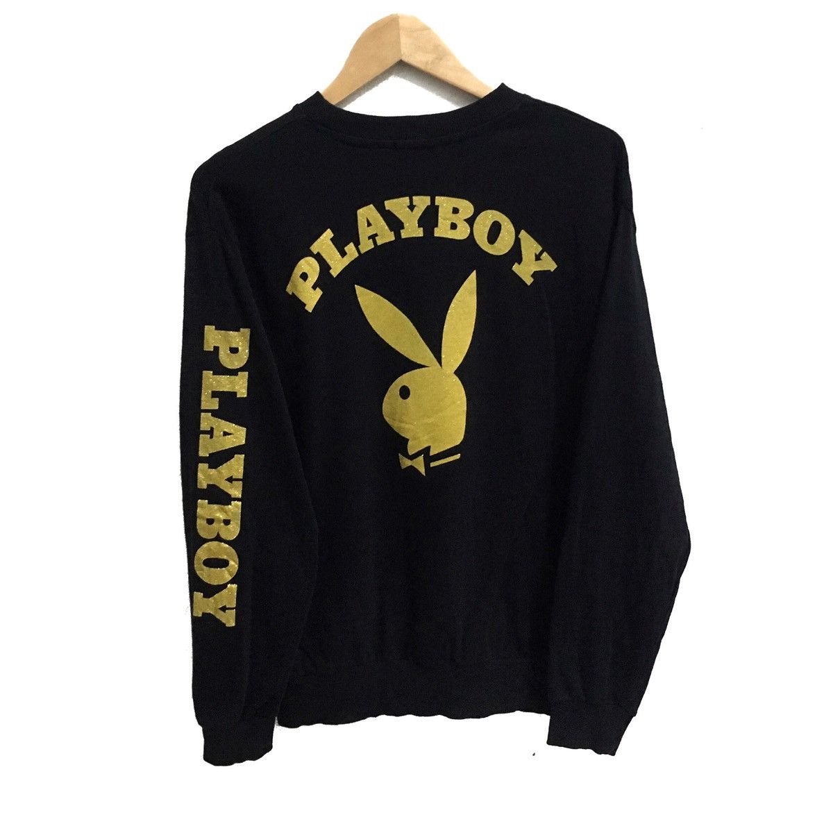 Playboy × Vintage VINTAGE PLAYBOY BIG BUNNY BIG LOGO SWEATSHIRT PULLOVER Size US M / EU 48-50 / 2 - 1 Thumbnail