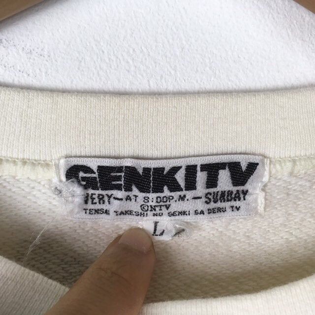 Japanese Brand × Vintage VINTAGE GENKI TV JAPANESE TELEVISION SHOW SWEATSHIRT Size US M / EU 48-50 / 2 - 4 Thumbnail