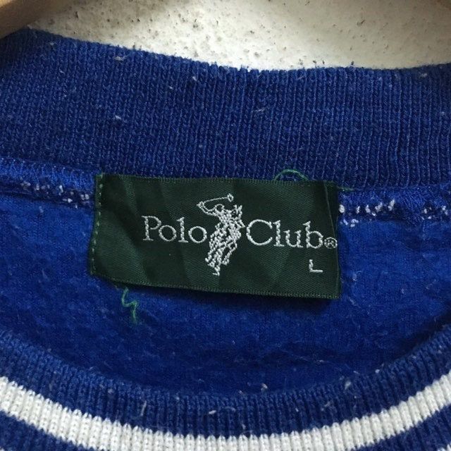 Beverly Hills Polo Club × Vintage VINTAGE POLO CLUB SMALL PONY FLEECE SWEATSHIRT PULLOVER Size US S / EU 44-46 / 1 - 4 Thumbnail