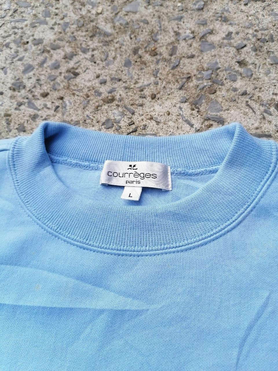 Courreges × Other Courreges Paris Embroidered Sweatshirt Size US L / EU 52-54 / 3 - 8 Thumbnail