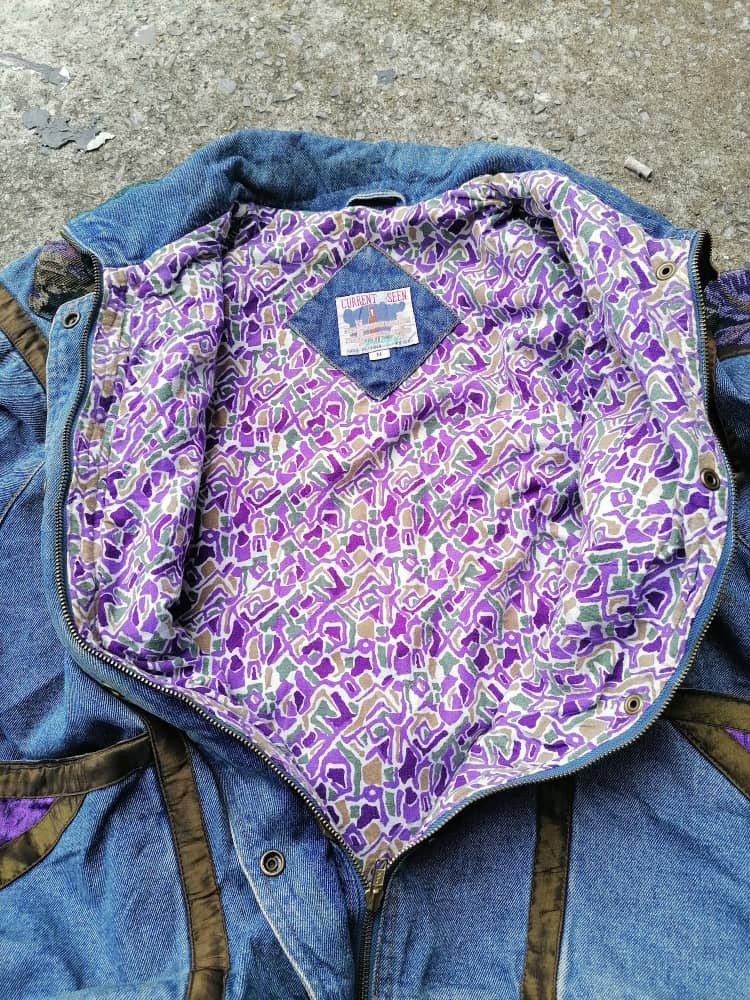 Designer Current Seen Nice Design Denim Jacket Size US L / EU 52-54 / 3 - 5 Thumbnail