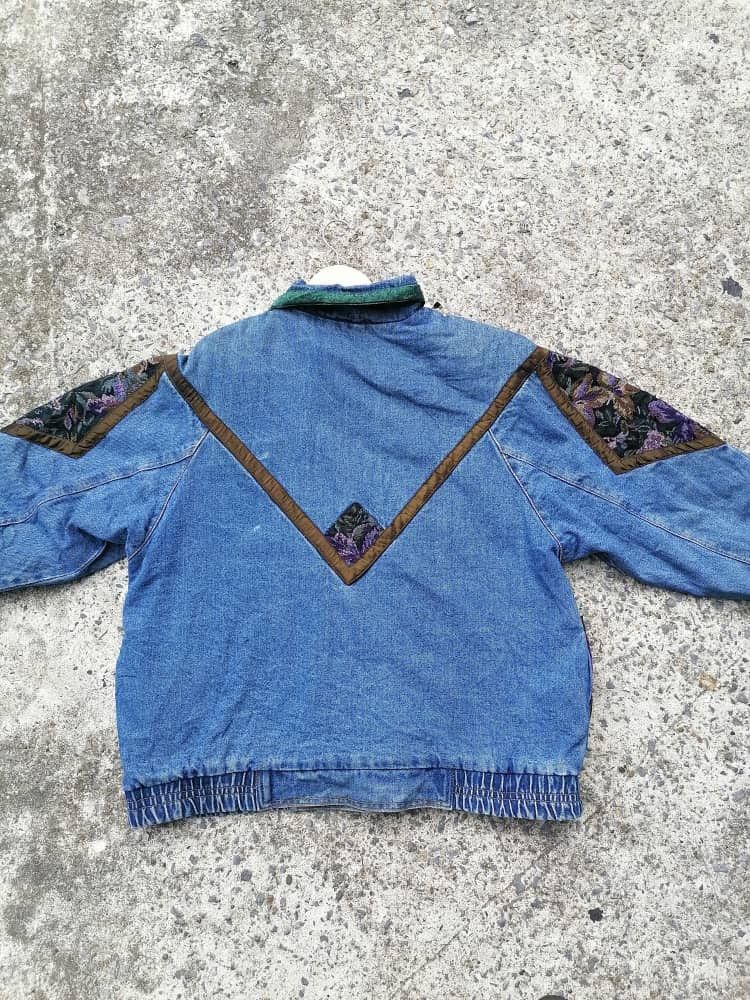Designer Current Seen Nice Design Denim Jacket Size US L / EU 52-54 / 3 - 3 Thumbnail