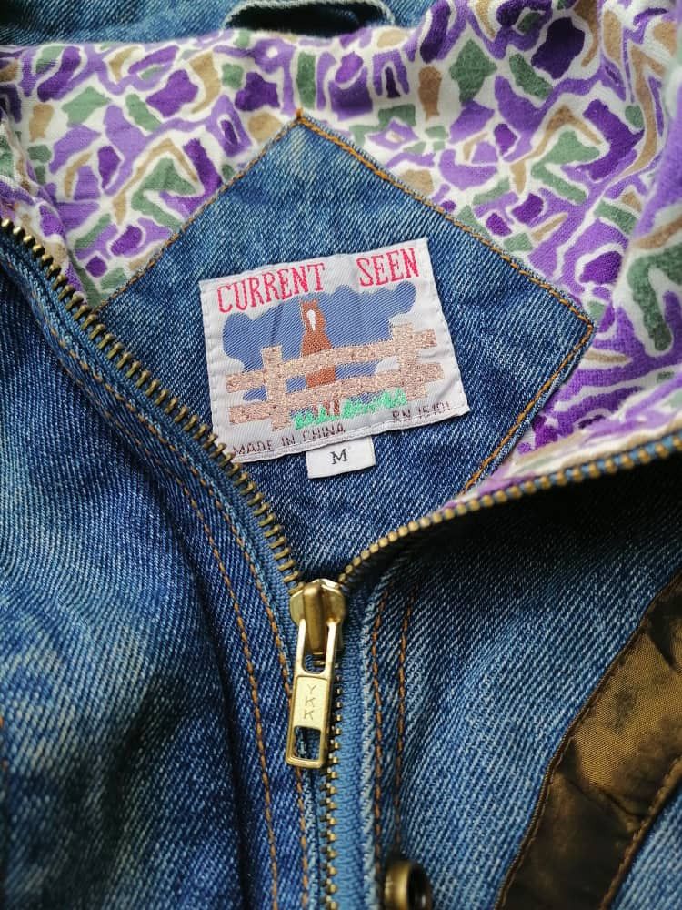 Designer Current Seen Nice Design Denim Jacket Size US L / EU 52-54 / 3 - 4 Thumbnail