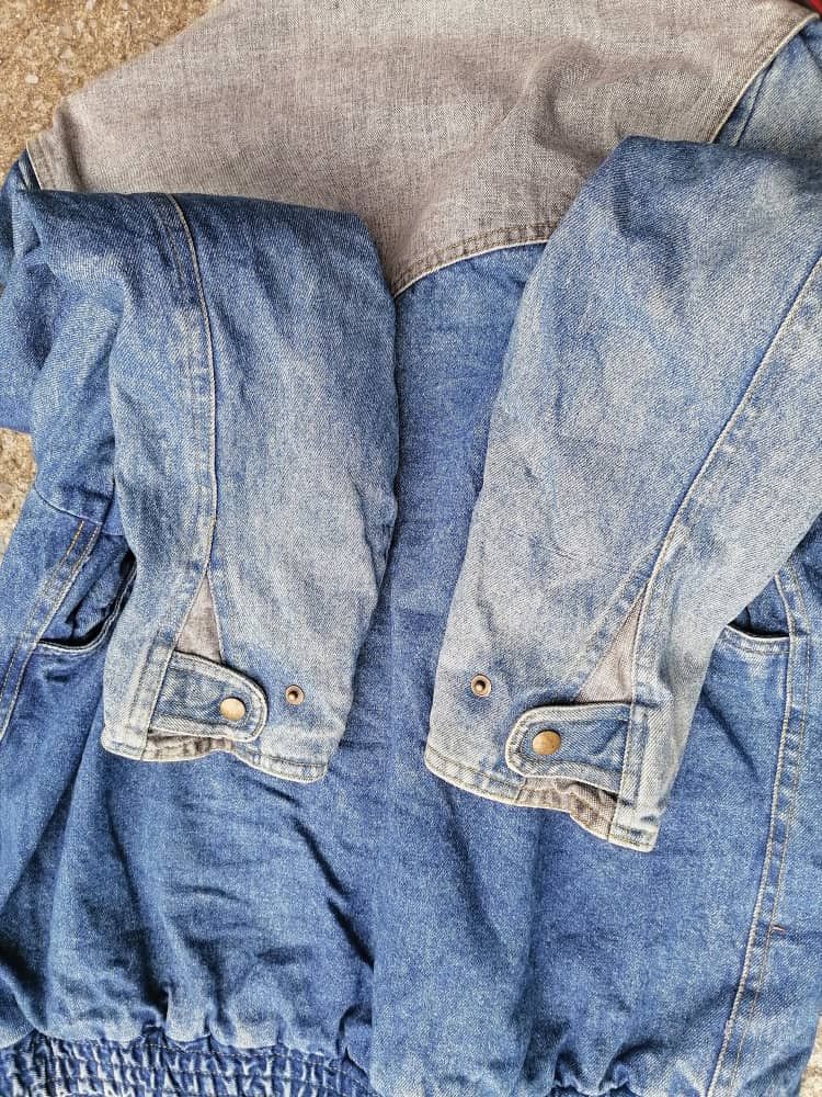 Designer Saddlery Multi Denim Patch Denim Jacket Size US L / EU 52-54 / 3 - 3 Thumbnail